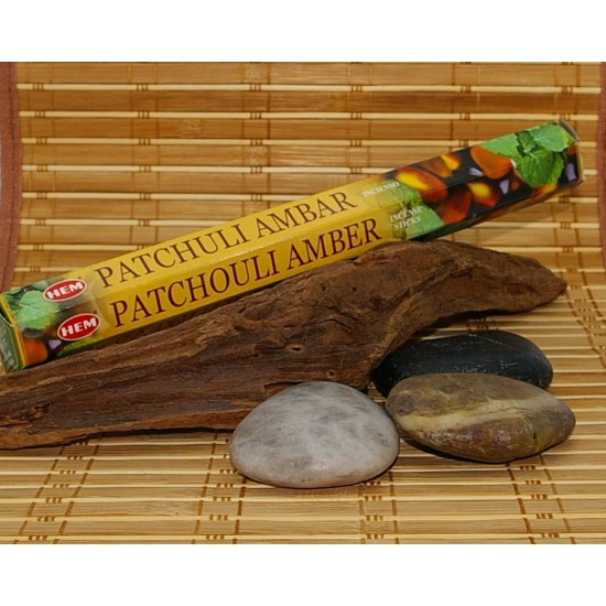 Hem Patchouli and amber incense